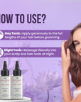 Hair tonics for thinning, frizzy hair- how to use