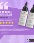 Best Hair Growth Tonic - Day & Night Hair Tonic (100ml) -Real Stories -customer reviews